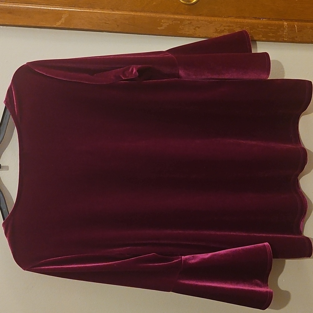 Prelude Velvet Raspberry Pink Blouse - Picture 8 of 8